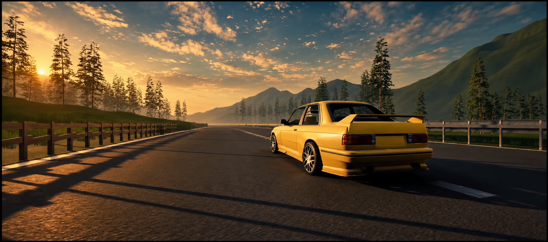 The Revenge, an unreleased open-world racing game, screenshot